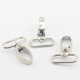Set of 3 Snap Hooks (Lobster Buckles) - Oval Shape - for tapes up to 30mm